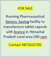 Pharmaceutical factory for sale